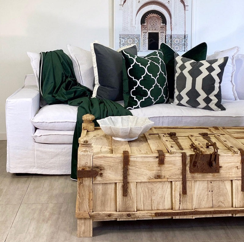 Rodeo Luxury Throw Green