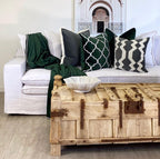 Rodeo Luxury Throw Green
