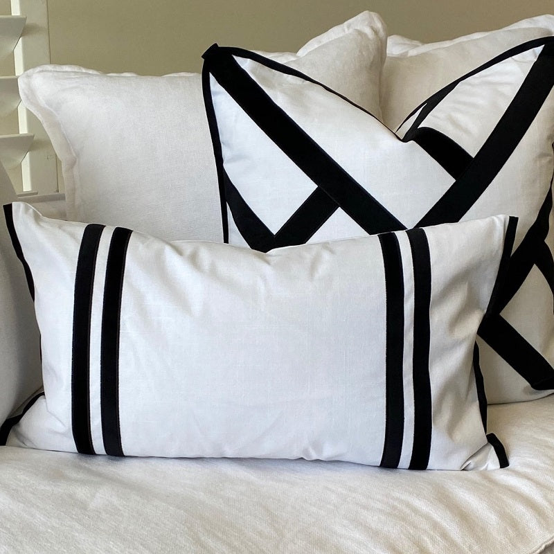 Cottesloe Black Cushion Cover