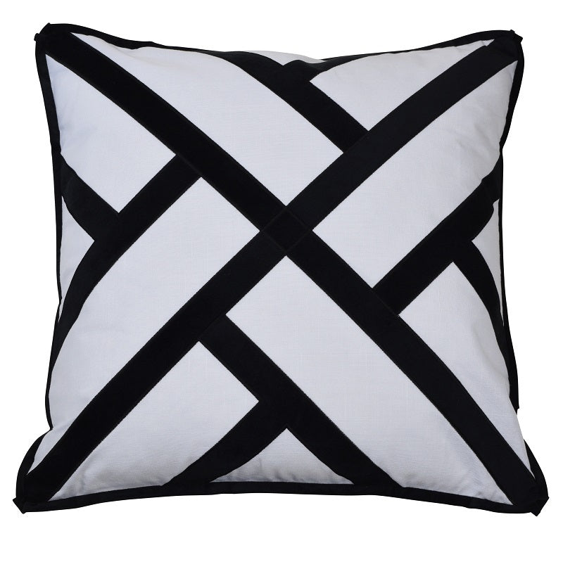 Fremantle Black Cushion Cover