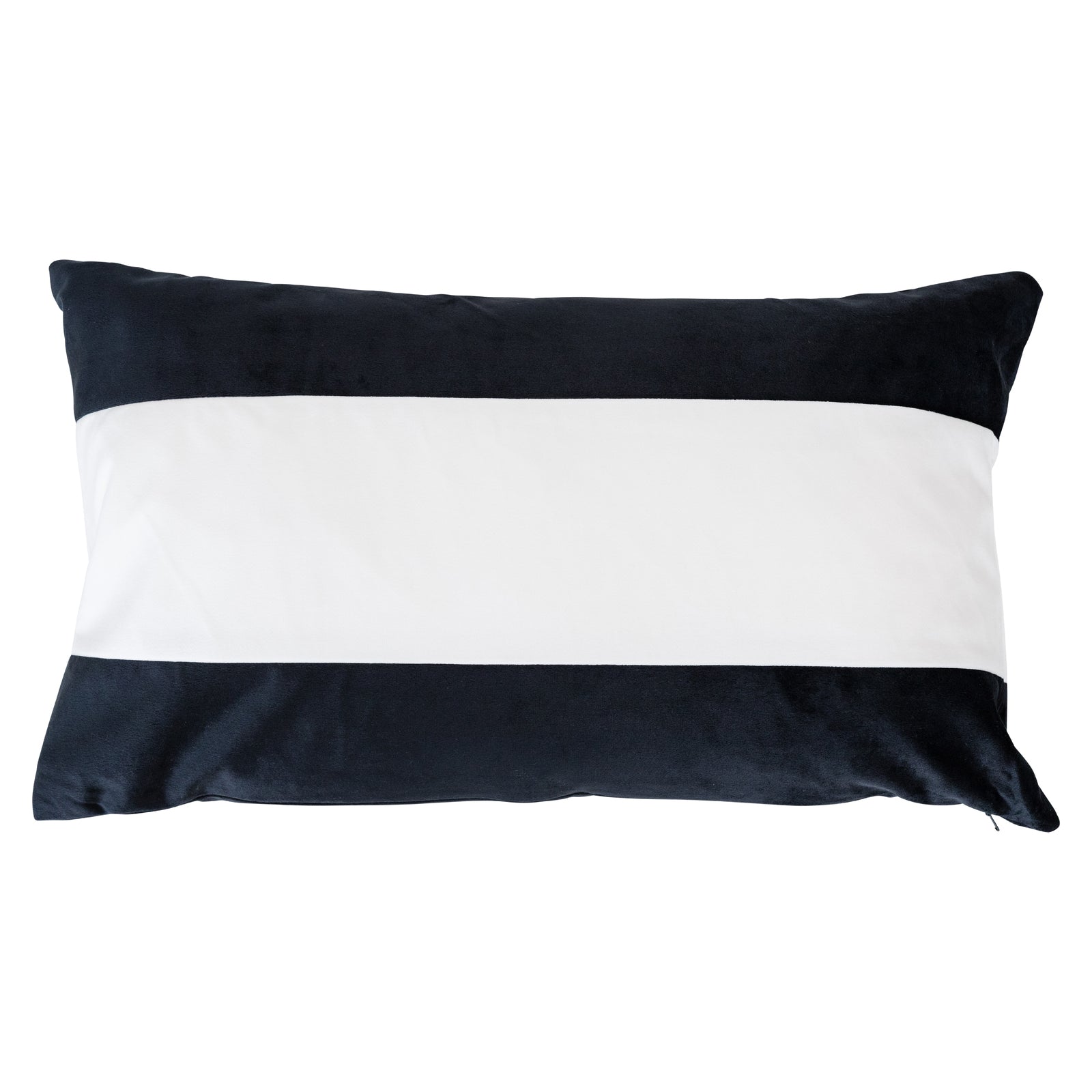 Monaco Rectangle Cushion Cover Black & White