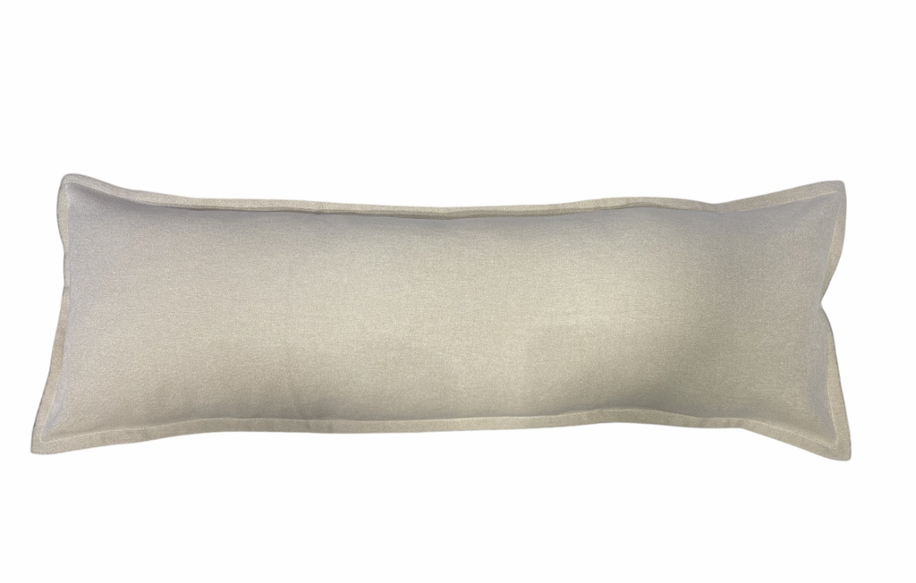 Audrey Long Lumbar Natural Cushion Cover