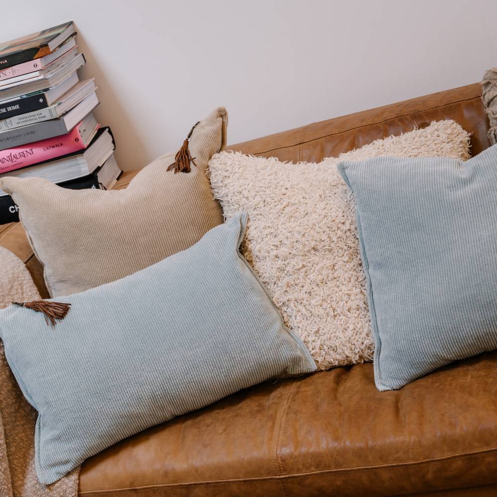 Hudson Corduroy Cushion - Natural