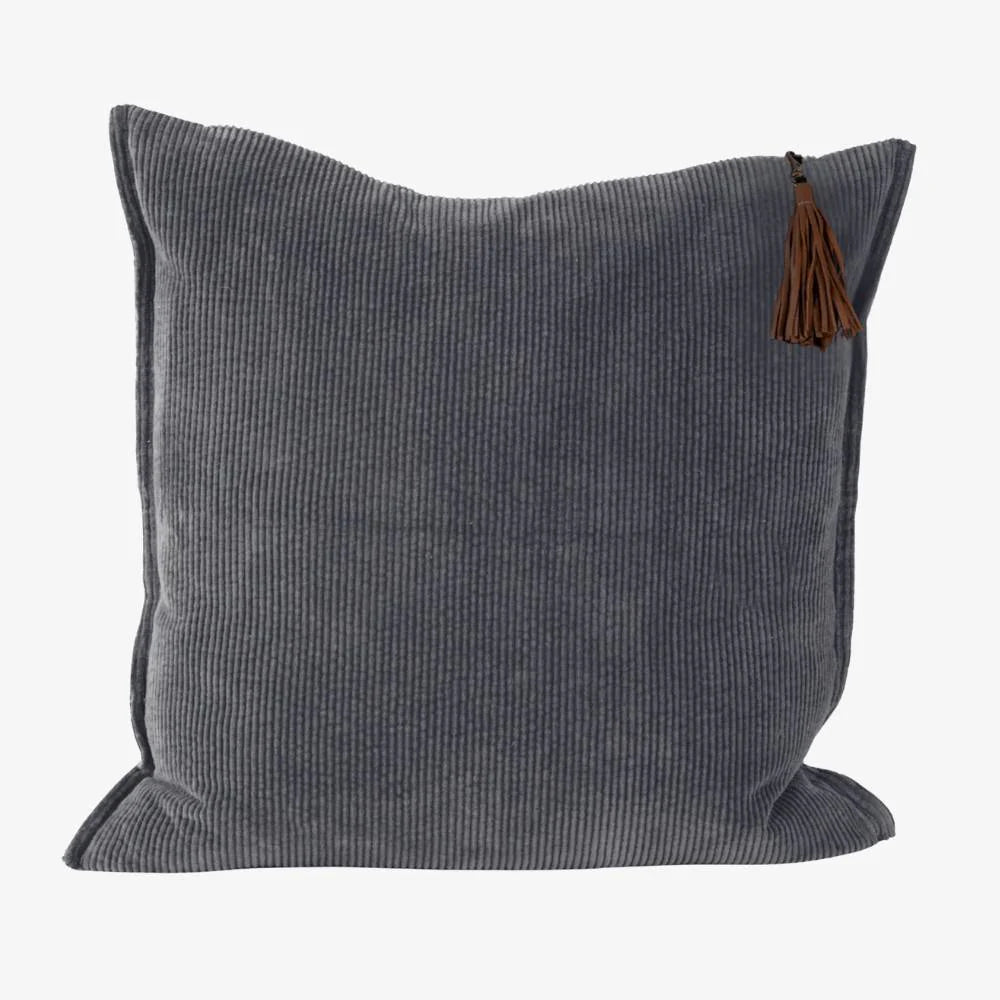 Hudson Corduroy Cushion - Slate
