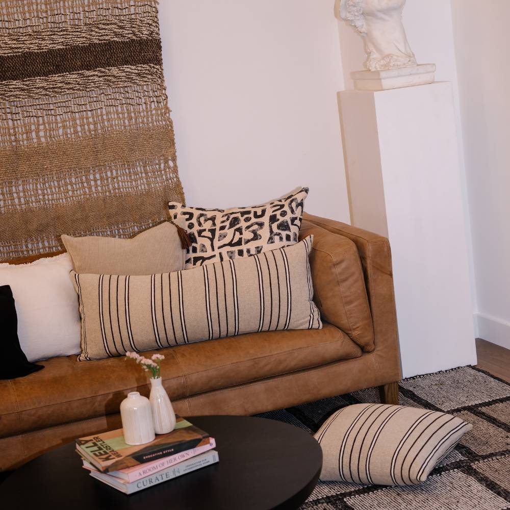 Hudson Corduroy Cushion - Natural