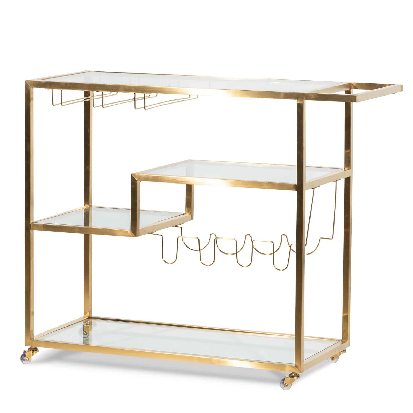 Miami Gold Bar Cart