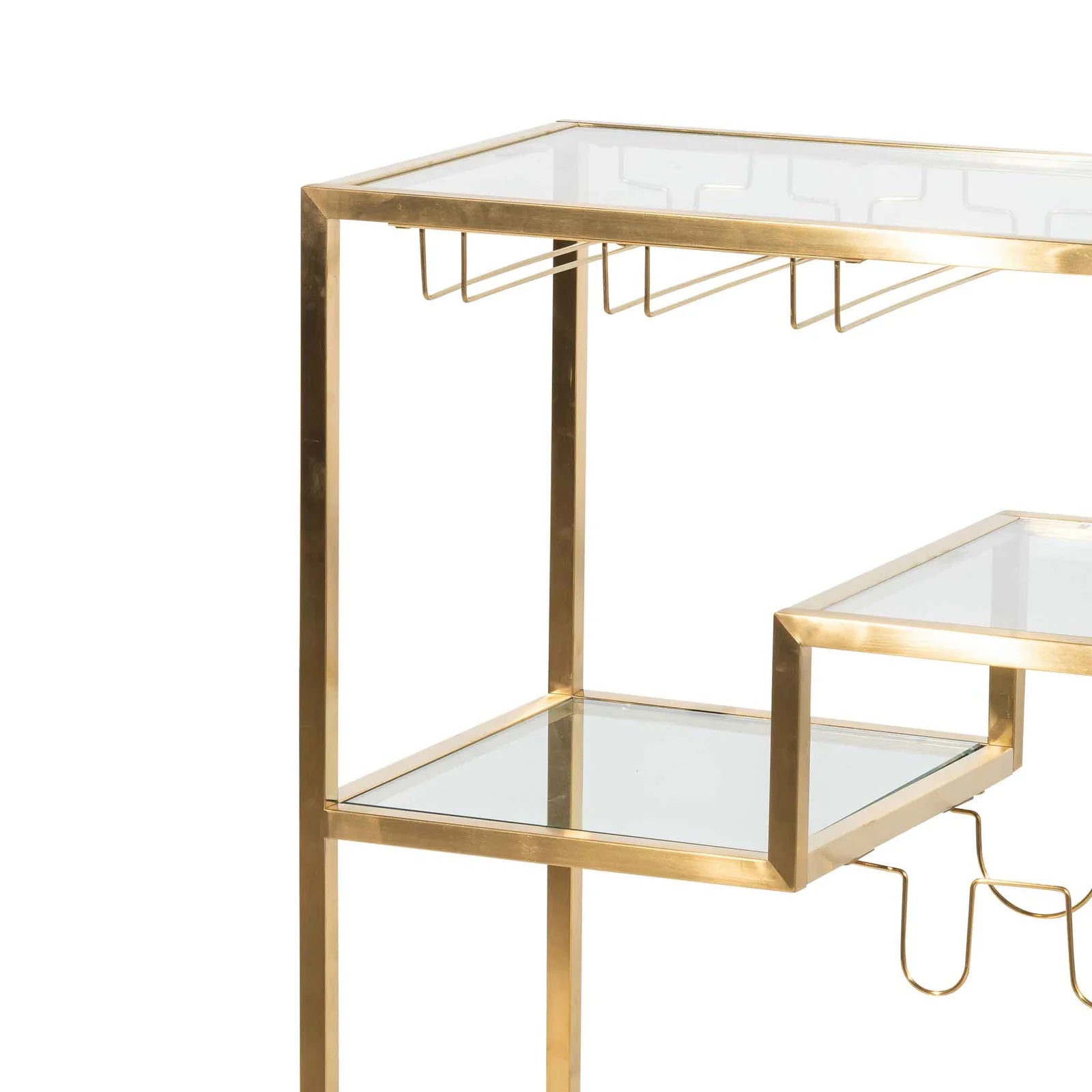 Miami Gold Bar Cart