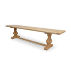Titan 2m Reclaimed ELM Wood Bench Natural