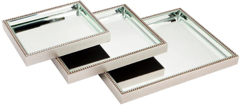 Zeta Mirror Tray - Set of 3