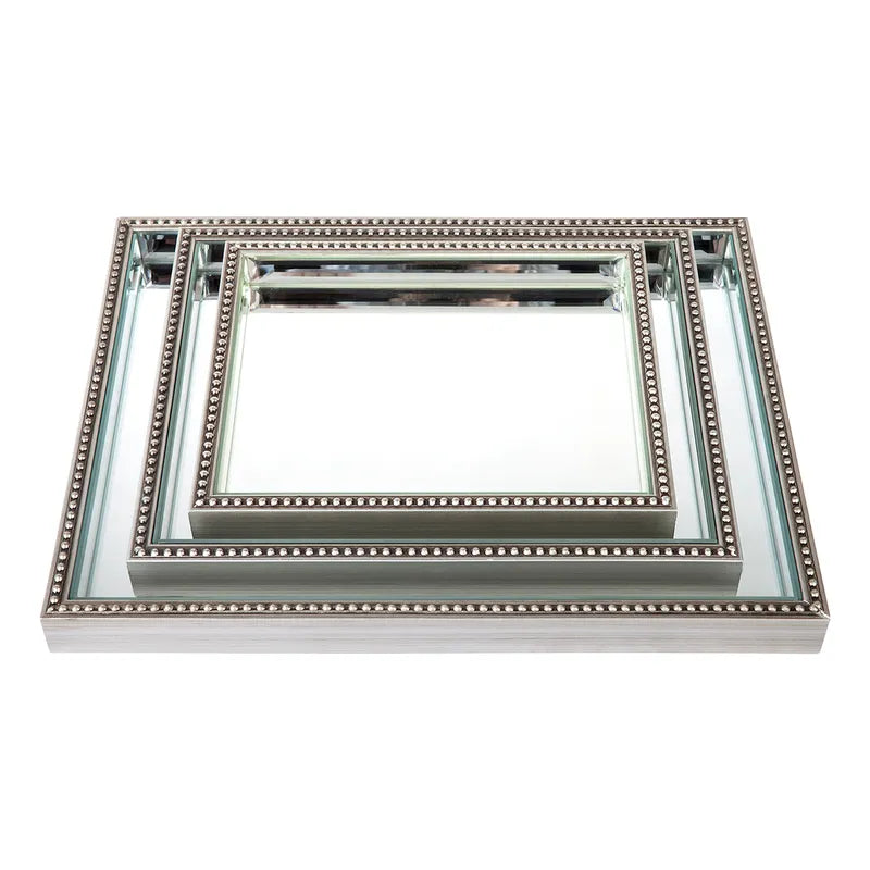 Zeta Mirror Tray - Set of 3