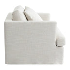 Birkshire Slip Cover Arm Chair - Off White Linen