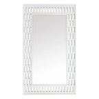 Appin Floor Mirror - White