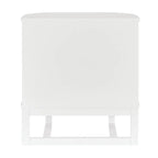 Theodore Bedside Table - Small White